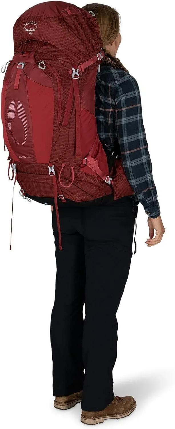 Osprey Aura AG 65L Women's Backpacking Backpack, Enchantment Purple, WM/L