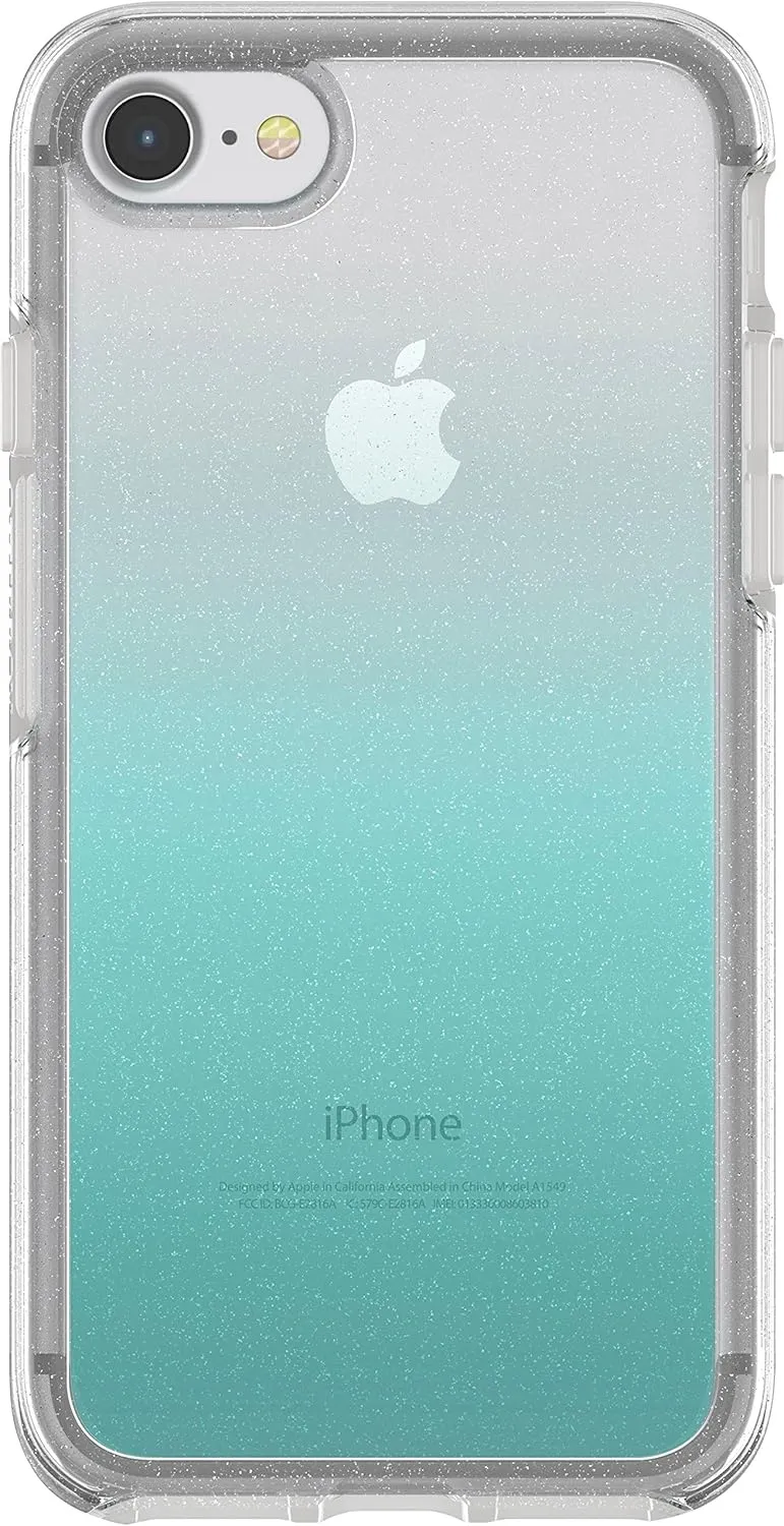 OtterBox Symmetry Series Slim Case for iPhone SE 3rd Gen (2022), iPhone SE 2nd Gen (2020), iPhone 8/7 (NOT Plus) Non-Retail Packaging - Aloha Ombre
