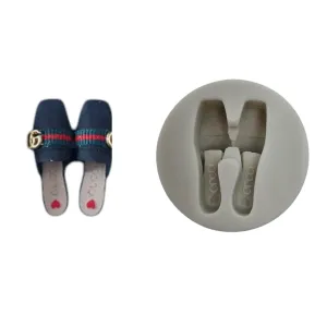 Peyton Flat Mule Shoes - Silicone Mold