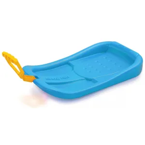 Plastic Kids Slide Snow Sledge Handle Speed Lightweight Safe Stable Winter Fun