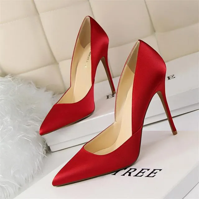 Pointed Toe Thin High Heels
