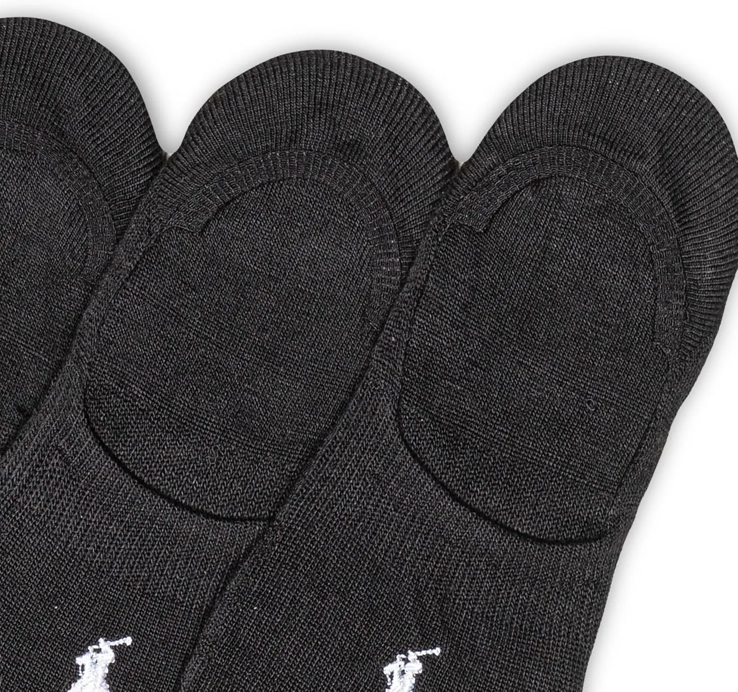 POLO RALPH LAUREN Women's Classic Sport Sneaker Liner Socks - 3 Pair Pack - Non-slip Gripper & Arch Support