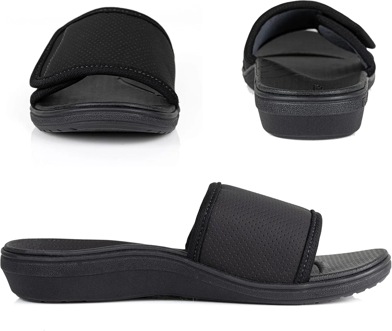 PowerStep Women's Arch Support, Plantar Fasciitis Relief Slide Sandal
