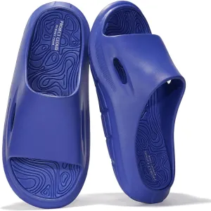 Project Cloud Mens Sandals - Lightweight and Flexible EVA Recovery Slides for Men with Ultra Bouncy Latex Insole - Comfortable Water Resistant Slippers for Men Footwear (Dean)