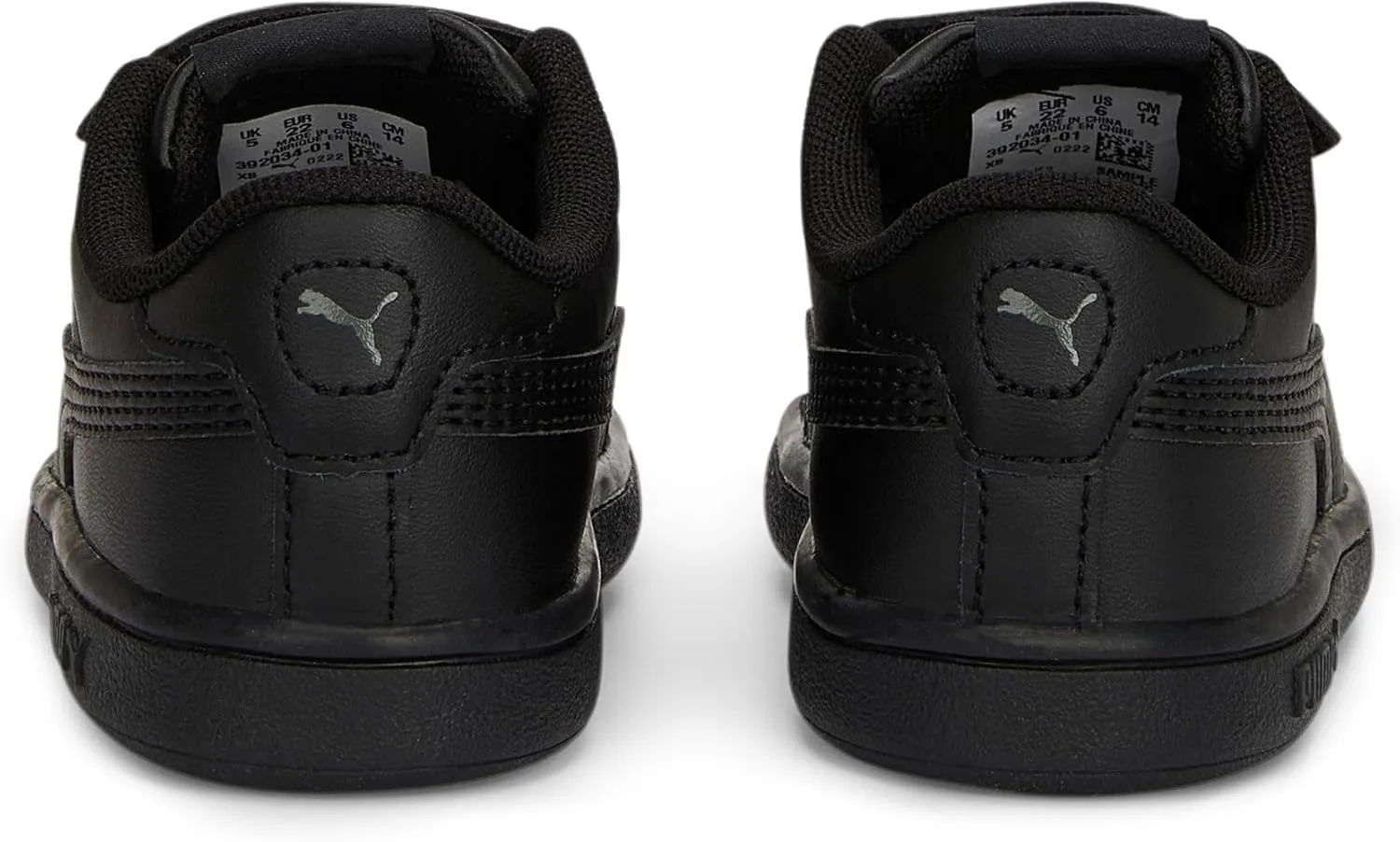 PUMA Boy's Smash Hook and Loop Sneaker