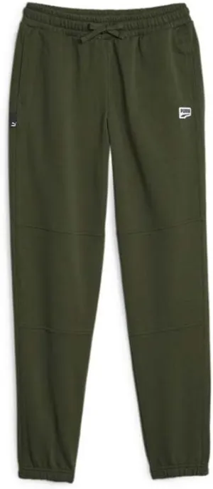 PUMA Kids Boys Downtown Sweatpants Casual Drawstring - Green - Size XL