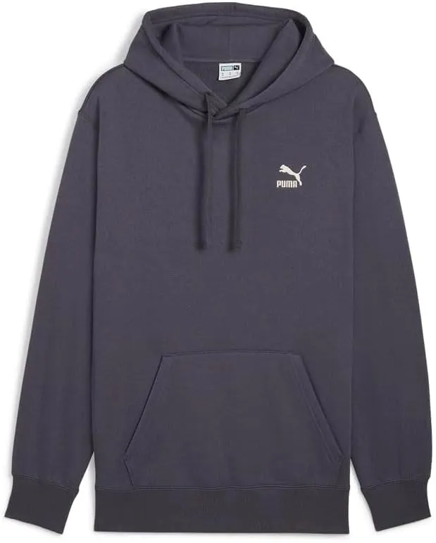 PUMA Mens Classics Small Hoodie Casual Outerwear Casual - Grey - Size S