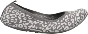 Puma Womens Iliana Ballerina Leopard Ballet Flats Casual - Grey