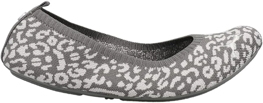 Puma Womens Iliana Ballerina Leopard Ballet Flats Casual - Grey