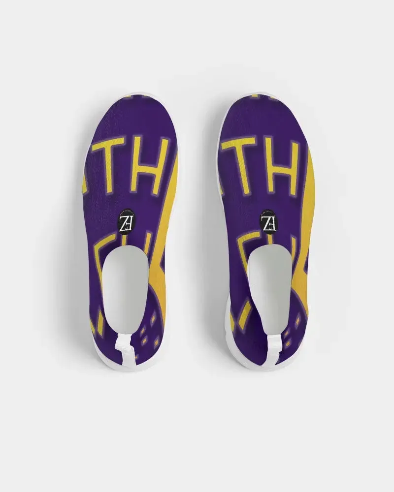 PURPLE FLITE Women's Slip-On Flyknit Shoe