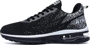 QAUPPE Mens Running Shoes Athletic Trail Tennis Sneaker (US7-12.5 D(M)