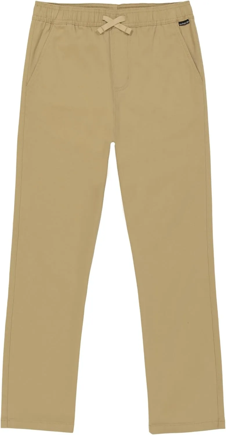 Quiksilver Boys' Pull-on Comfort Stretch DNA Beach Pants