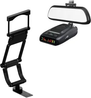 Rearview Mirror Radar Detector Mount,Aluminum Rearview Mirror Bracket Suitable for UNIDEN R1 R2 R3 R4 DFR3 DFR6 DFR7,Radar Detector Rearview Mirror Stem Mount (Compatible with Uniden Radar Detector)