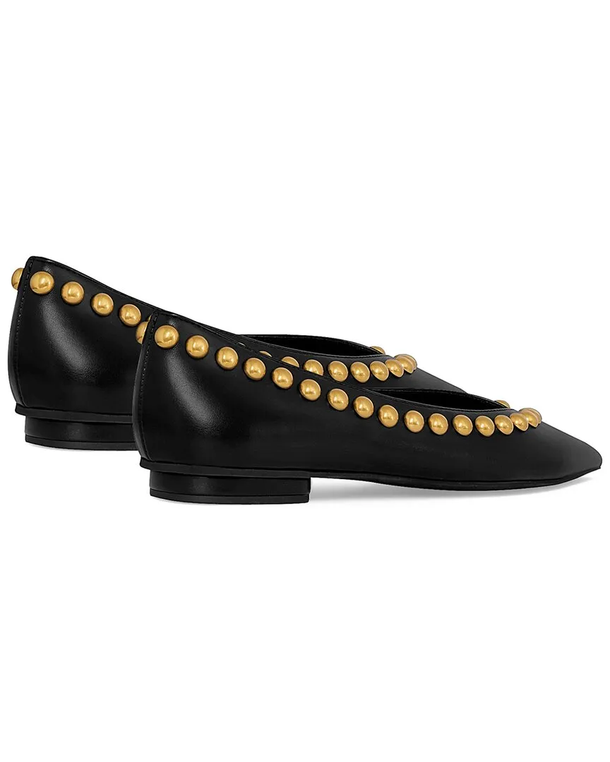 Rebecca Minkoff Studded Leather Ballet Flat
