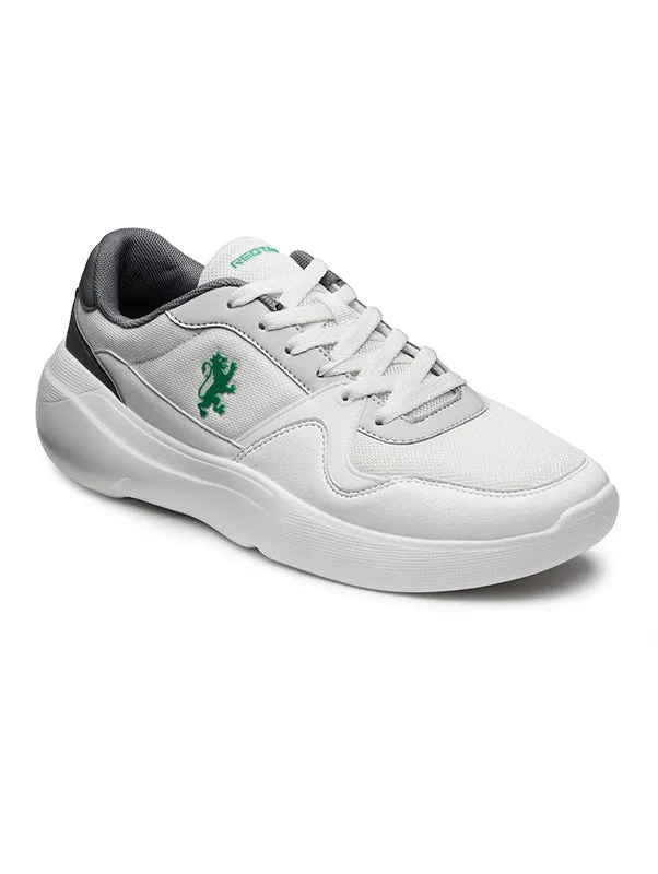RedTape White Casual Sneaker Shoes for Men | Shock Absorbant, Slip Resistant, Dynamic Feet Support & Soft Cushion Insole