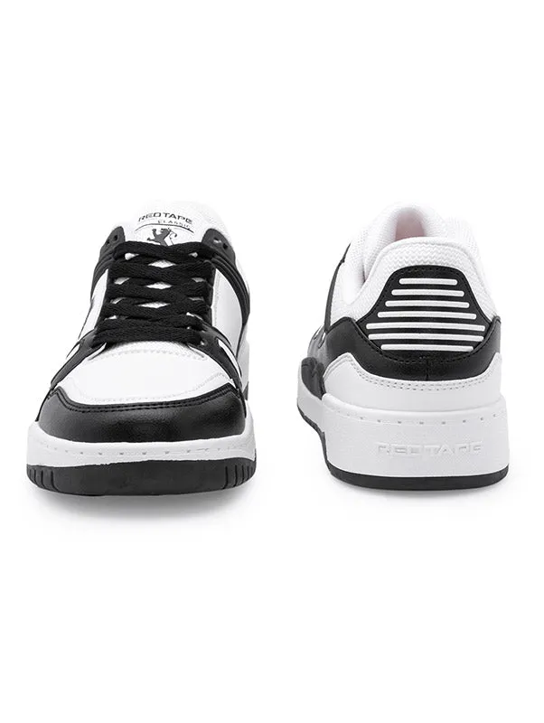 RedTape Women's Casual Sneakers Shoes | Soft Cushioned Insole, Slip-Resistance, Dynamic Feet Support, Arch Support & Shock Absorption, Model RLL0041, Black/White