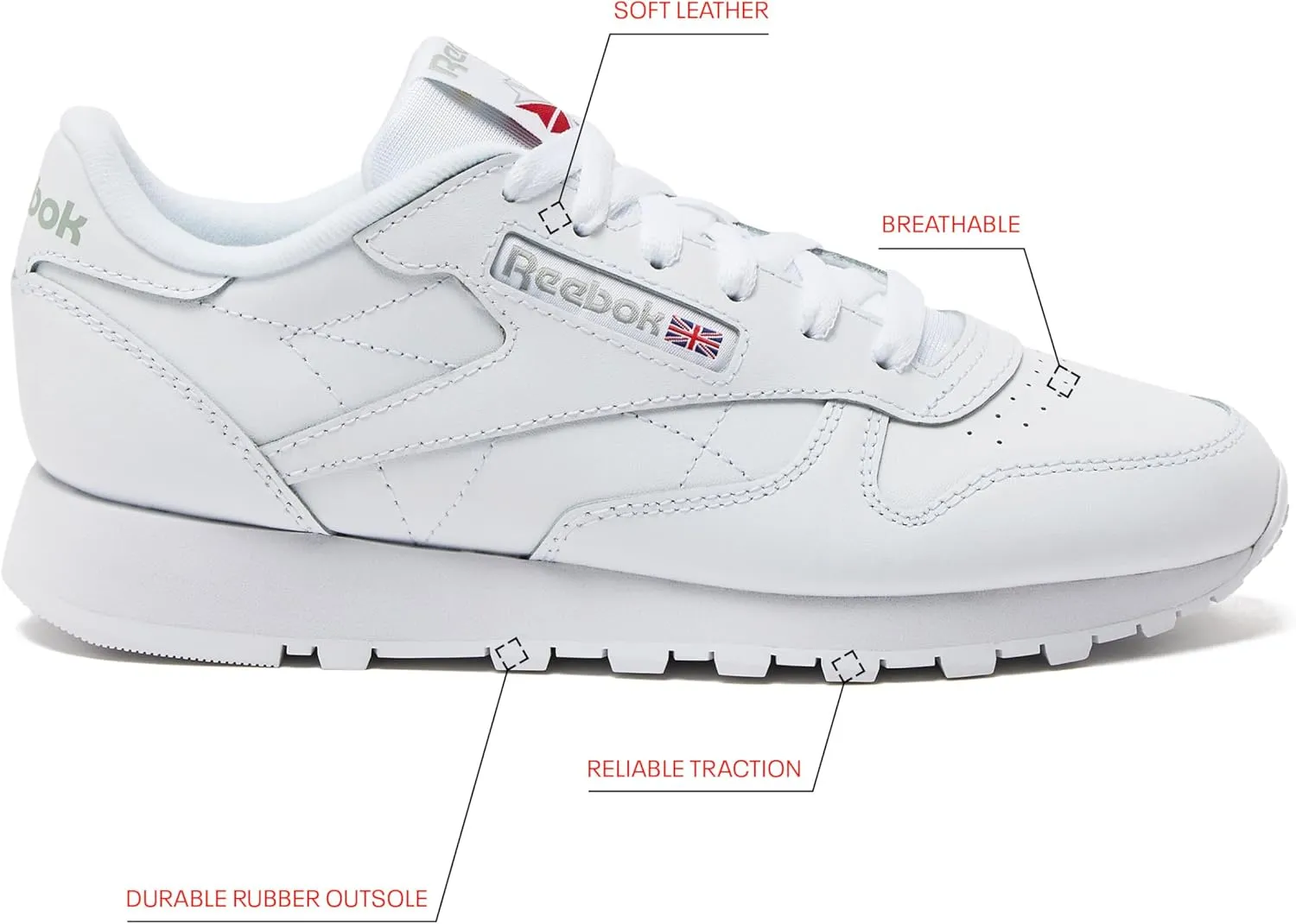 Reebok Women's Classic Leather Sneaker