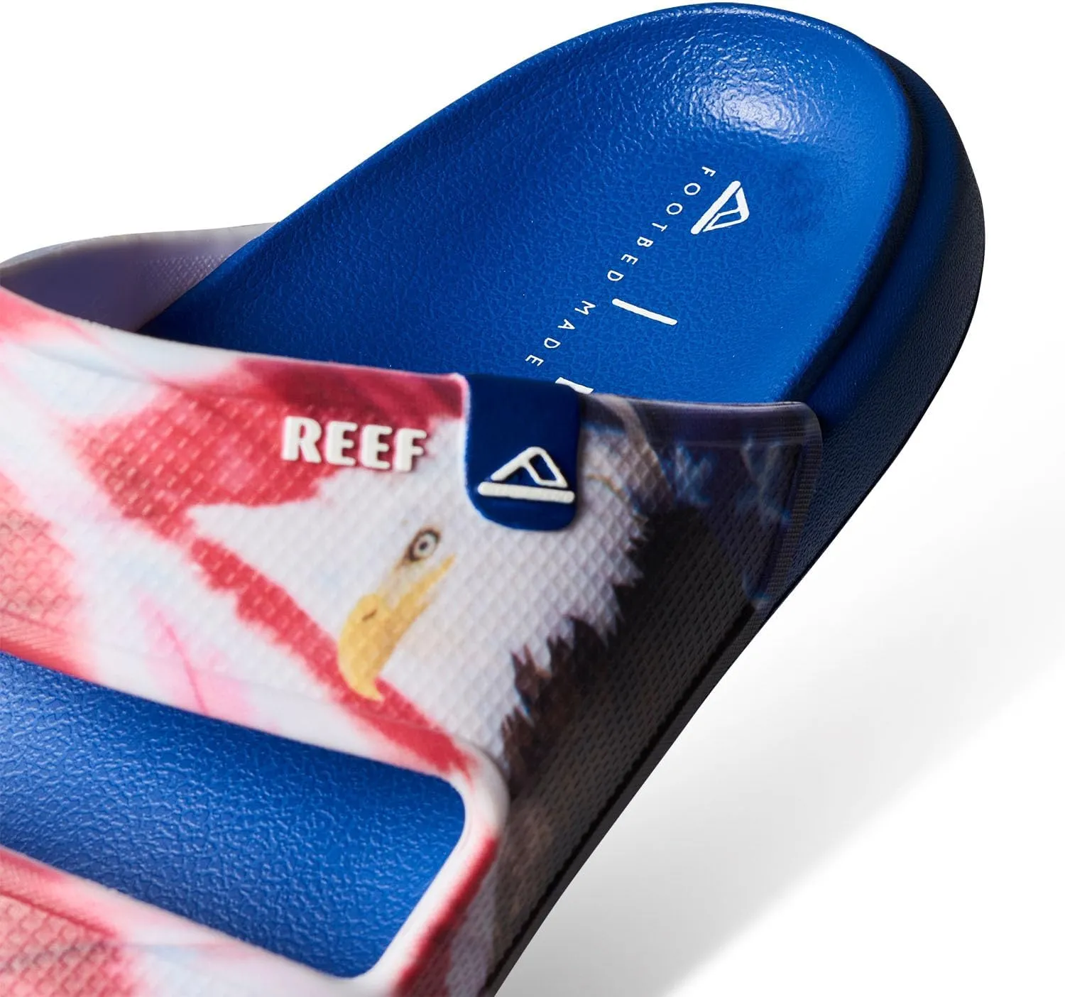 REEF Oasis Double Up Men's Waterproof Slide Sandal, Soft and Supportive Molded Footbed