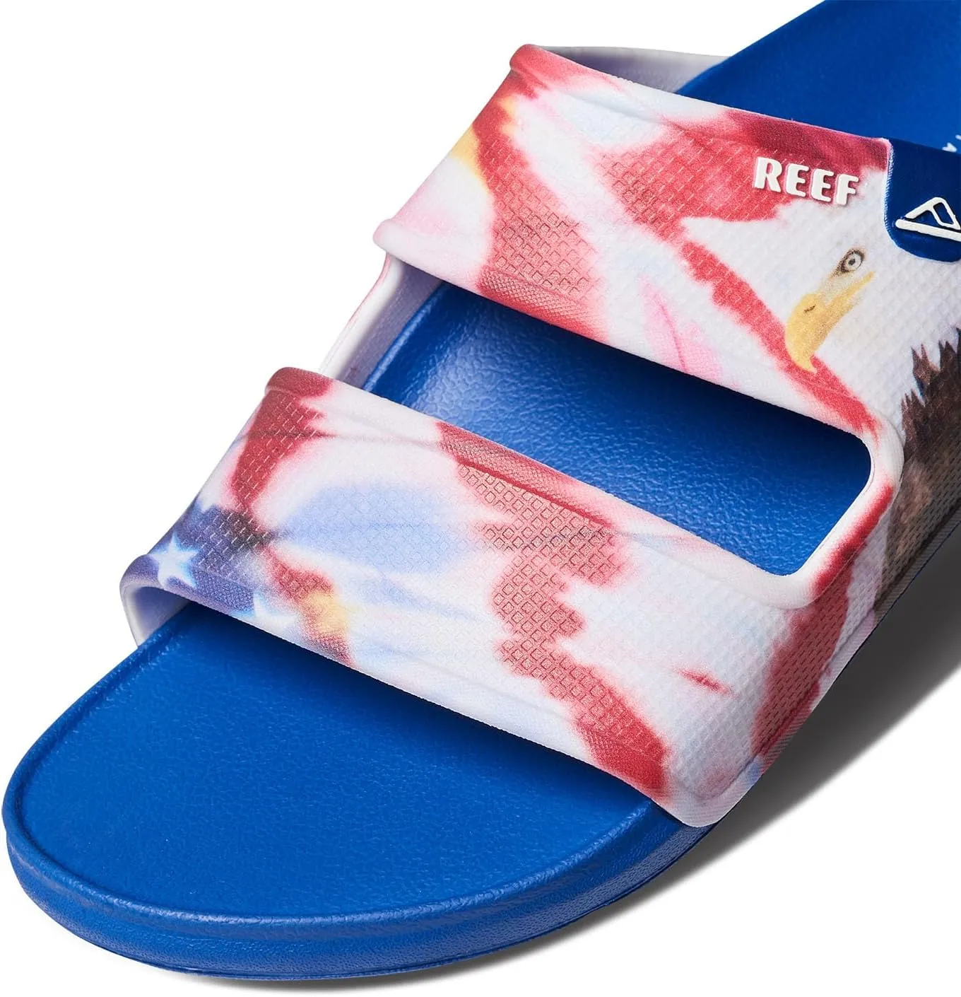 REEF Oasis Double Up Men's Waterproof Slide Sandal, Soft and Supportive Molded Footbed