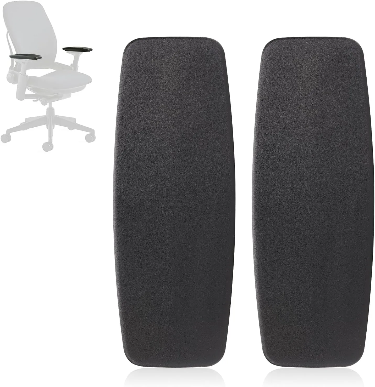 Replacement Arm Pads Caps for Steelcase Leap V2 Office Chair, Ergonomic Comfortable Foam Padding, Office Chair Arm Pads Replacement