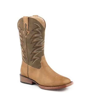 Roper Kids Clint Tan/Olive