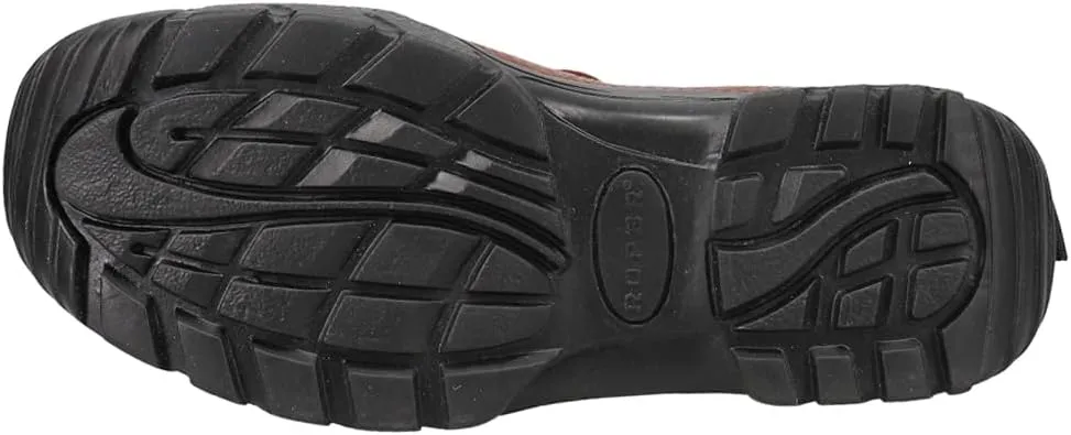 ROPER Mens Performance Slip On Work Safety Shoes Casual - Brown