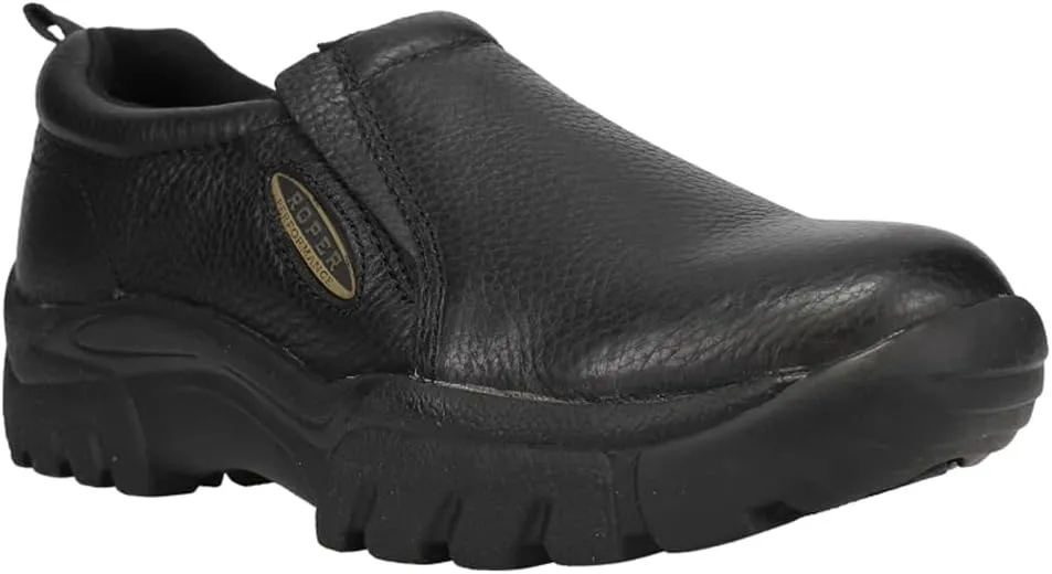 ROPER Mens Performance Slip Resistant Slip On Work/Duty - Brown