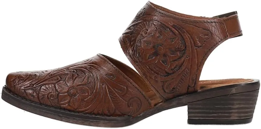 ROPER Women's Dianna Tooled Snip Toe Mule Western Boot