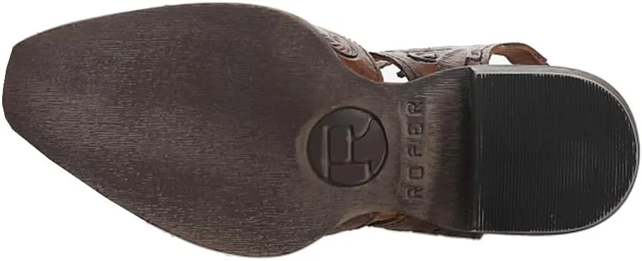 ROPER Women's Dianna Tooled Snip Toe Mule Western Boot