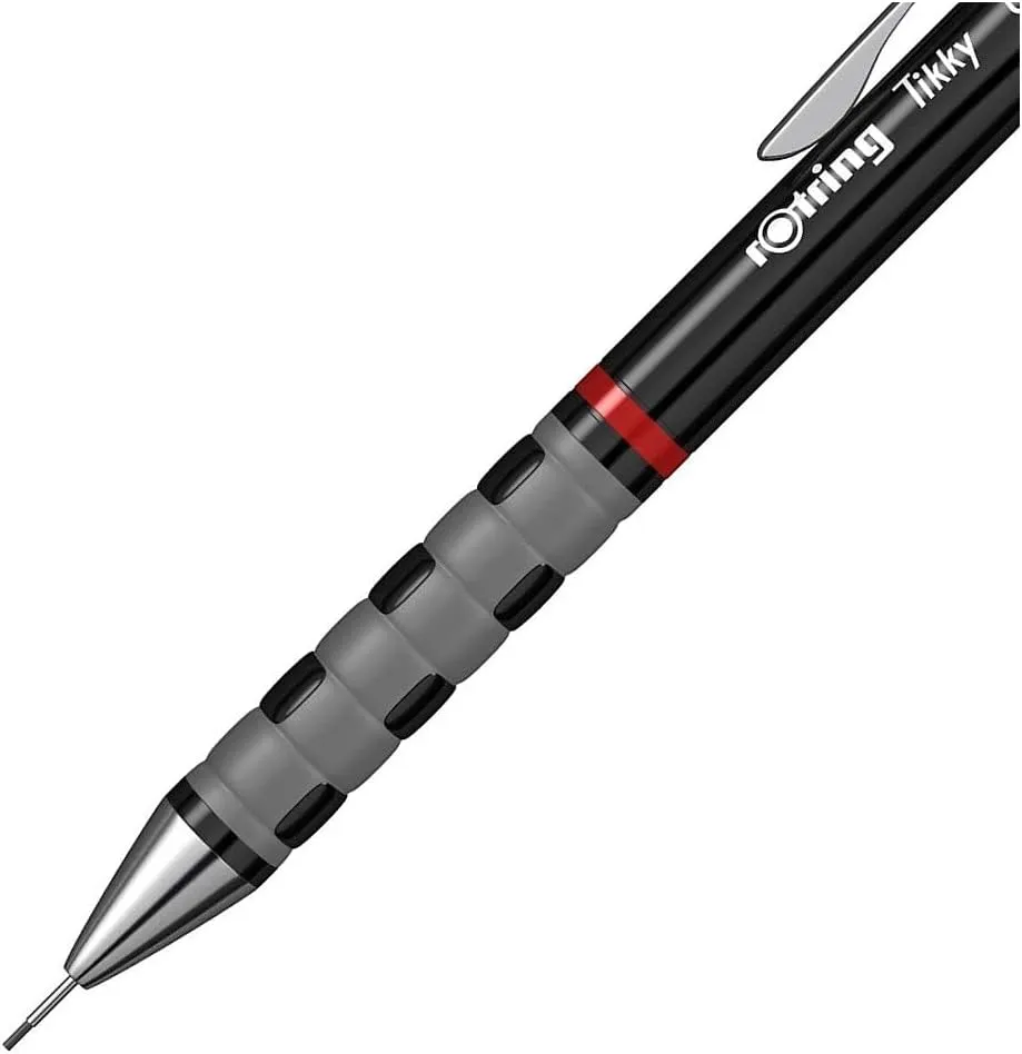 rOtring Tikky Mechanical Pencil, 0.35 mm Grip, 12-pack, (S0770490)