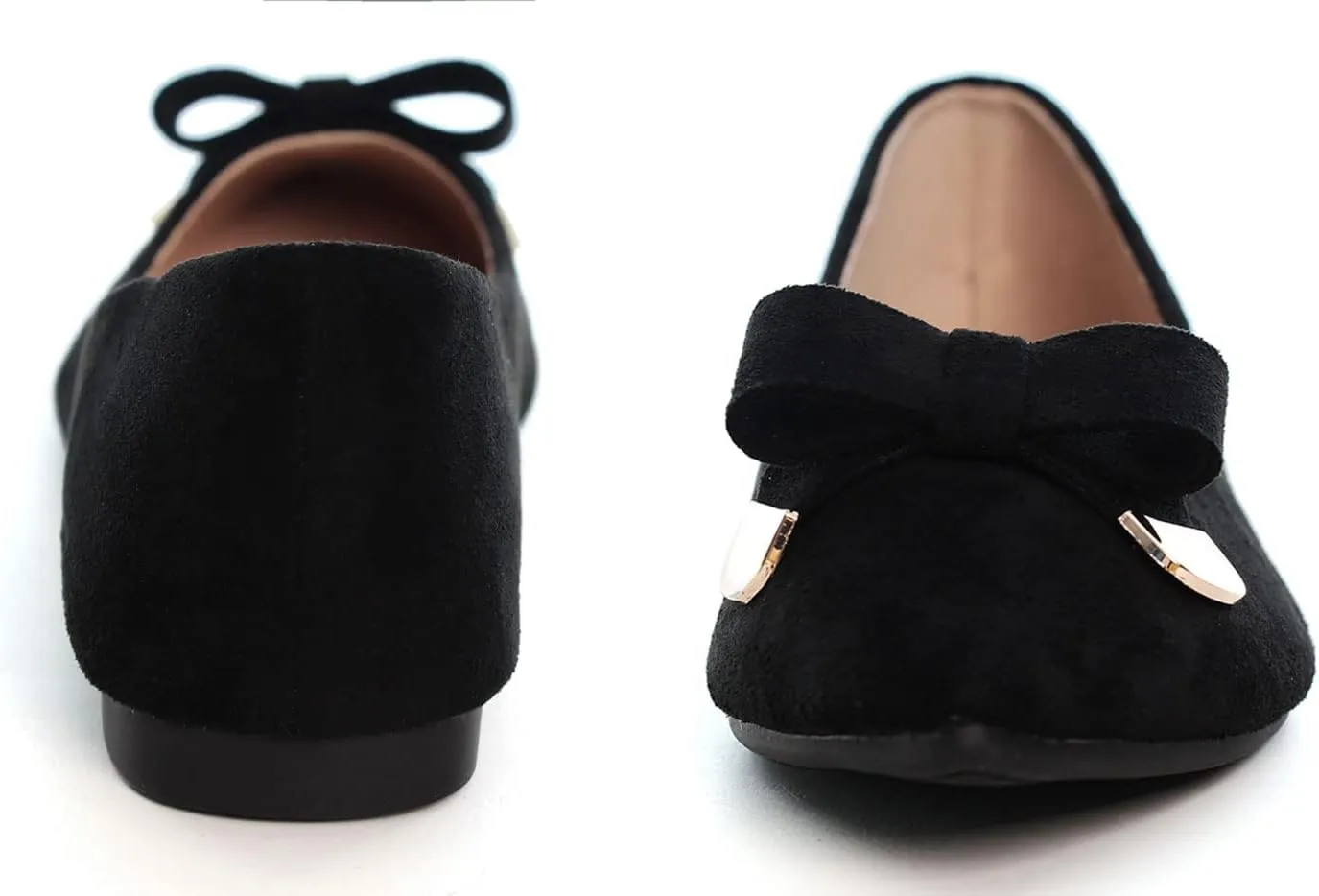 SAILING LU Ballet Flats for Women Dressy Flat Shoes Pointed Toe Bowknot Slip on Flats Shoes Women Loafers Shoes
