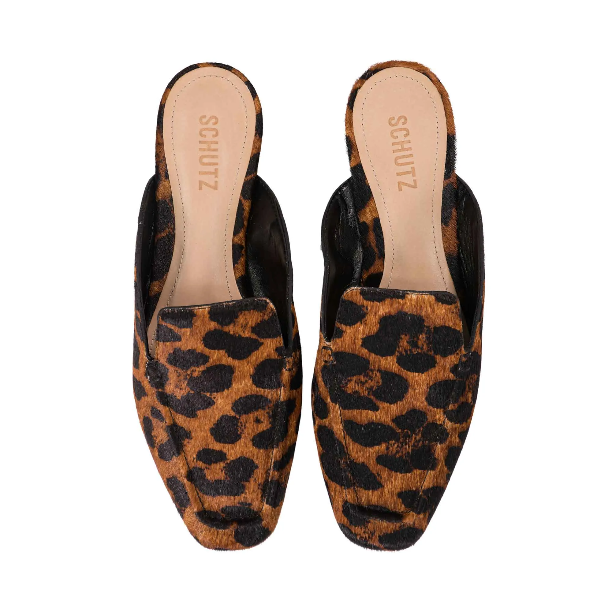 Schutz Women's Mule Natural Slide
