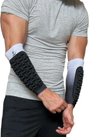 Sedroc Padded Arm Guards Forearm Protectors Sleeves with Thin Pads