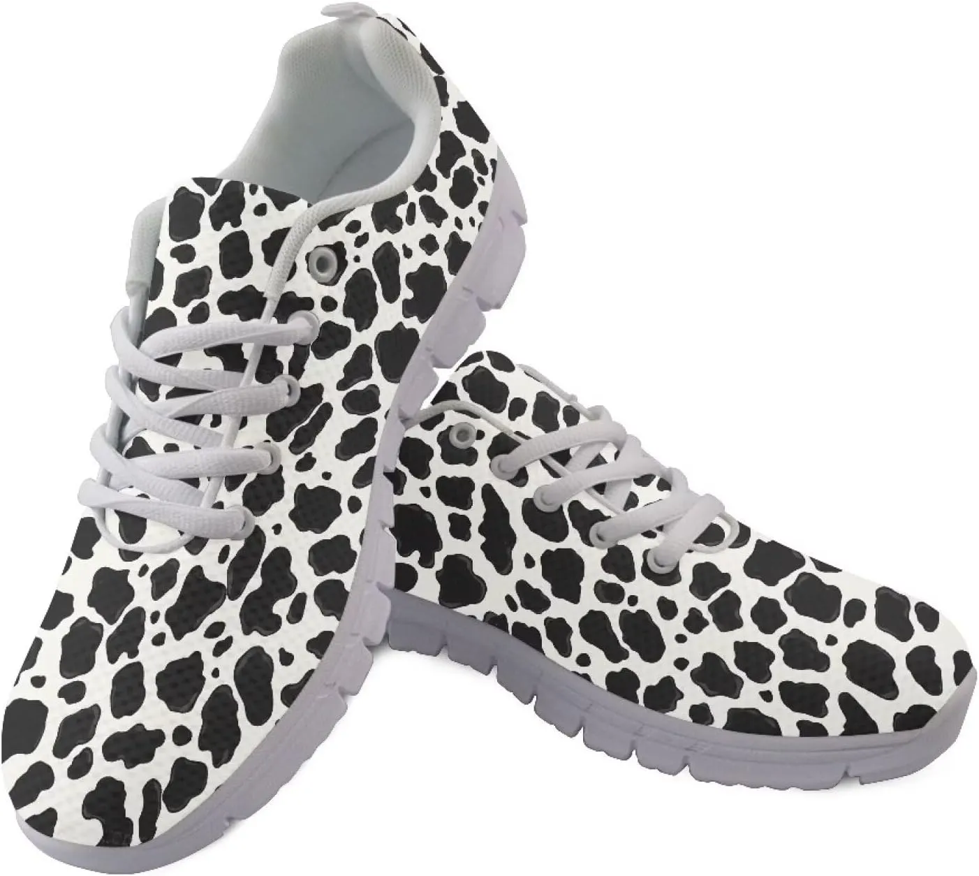 Shoes Women Cozy Casual Breathable Lightweight Athletic Sneakers Workout Lace-Up Exercise Shoes for Ladies US 5-12