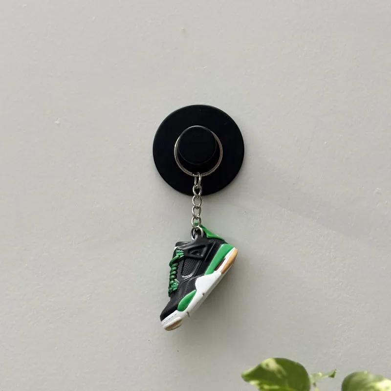Single Sneaker Keychain - AJ4 SB Pine Green (No Box)