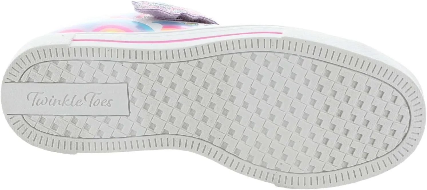 Skechers Girl's Toes Twinkle Sparks-Stormy Bright Sneaker
