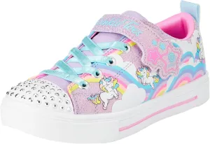 Skechers Girl's Toes Twinkle Sparks-Stormy Bright Sneaker