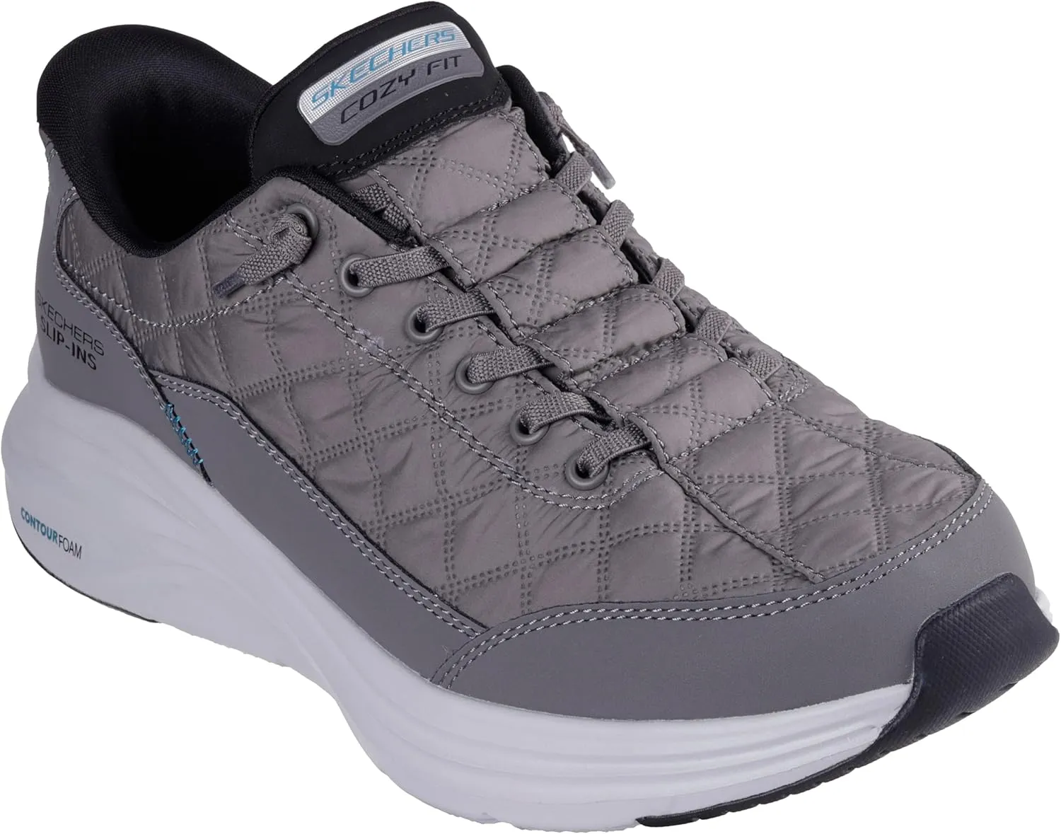 Skechers Men's Contour Foam Cozy Fit Hands Free Slip-in Sneaker