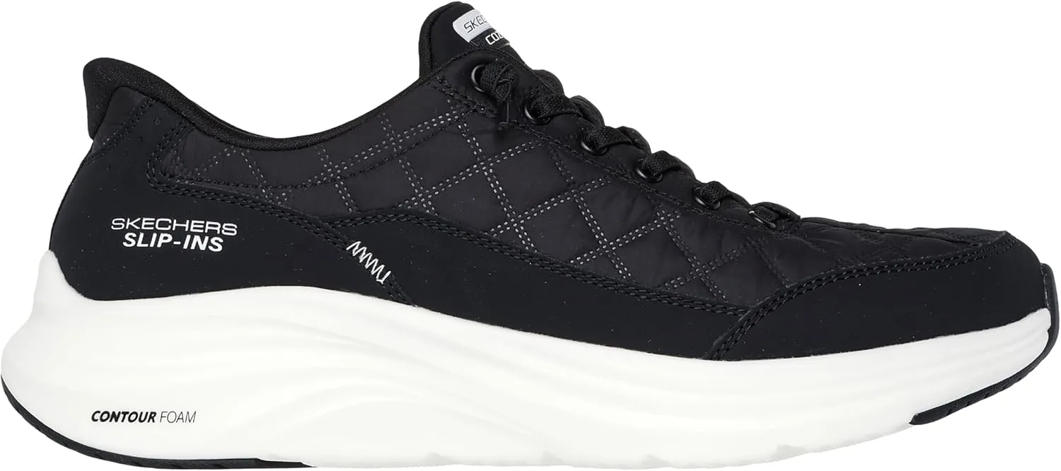 Skechers Men's Contour Foam Cozy Fit Hands Free Slip-in Sneaker