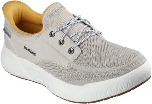 Skechers - Mens Relaxed Fit: Cyrus - Eagan Slip On Shoes, Color Sand, Size: 9 M US