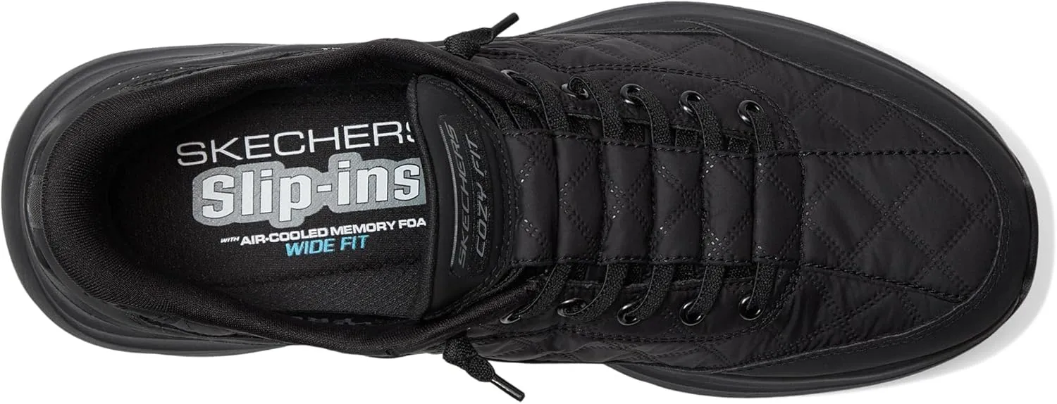 Skechers mens Summits Contour Foam Cozy Fit Hands Free Slip in