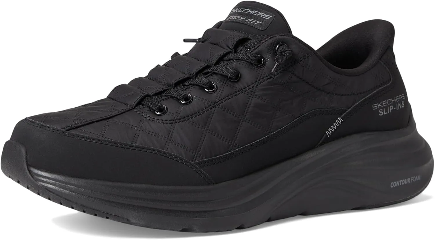 Skechers mens Summits Contour Foam Cozy Fit Hands Free Slip in