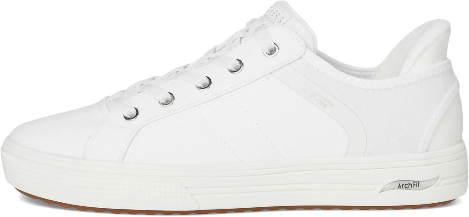 Skechers Women's Arch Fit Arcade-Forever Cozy Hands Free Slip-ins Sneaker