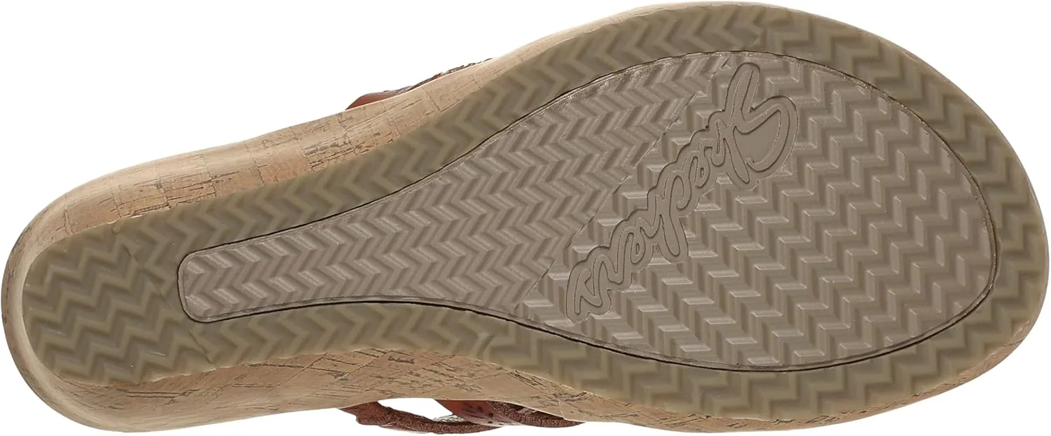 Skechers Women's Beverlee-New Resort Wedge Sandal