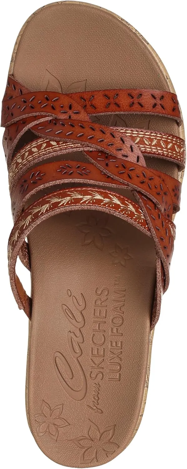 Skechers Women's Beverlee-New Resort Wedge Sandal
