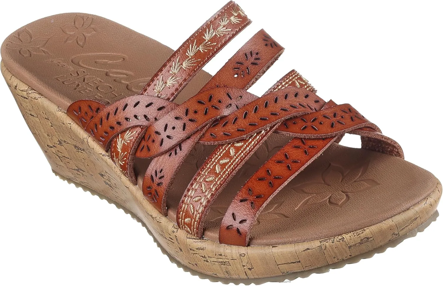 Skechers Women's Beverlee-New Resort Wedge Sandal