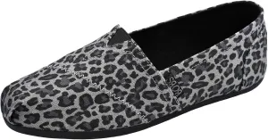 Skechers Womens Bobs Plush - Hot Spotted Ballet Flat