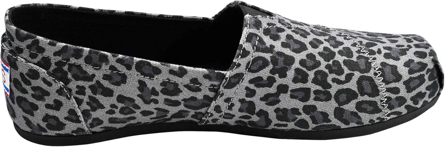Skechers Womens Bobs Plush - Hot Spotted Ballet Flat