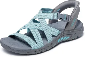 Skechers Women's Reggae-Morning Light Slide Sandal