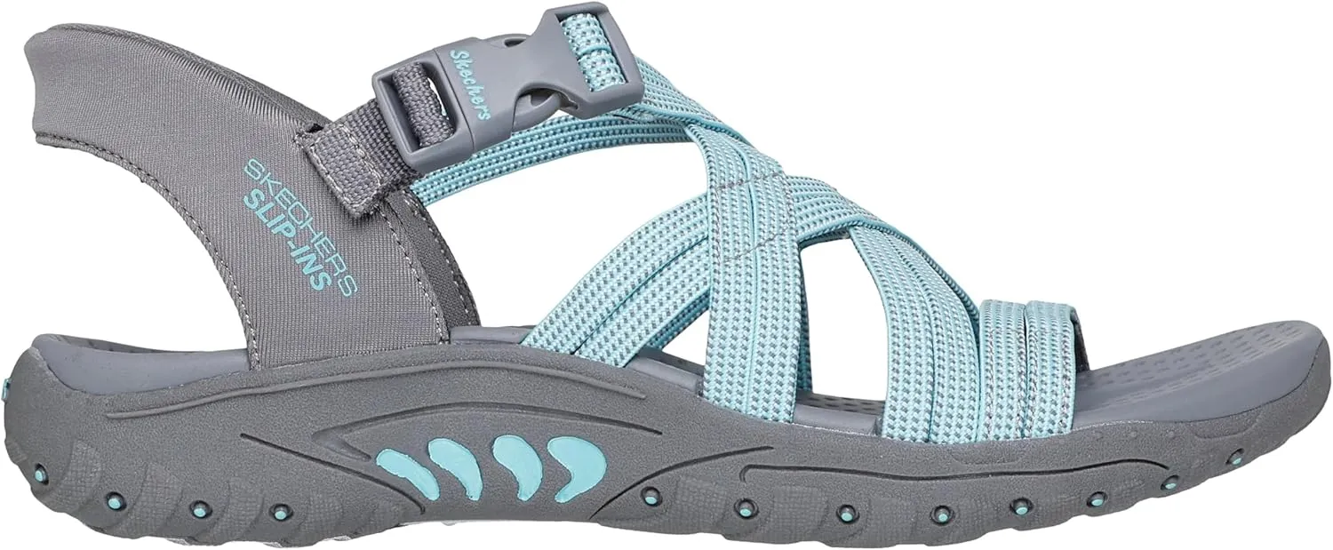 Skechers Women's Reggae-Morning Light Slide Sandal